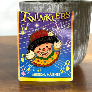 Twinklers Musical Magnet Clown Happy Birthday